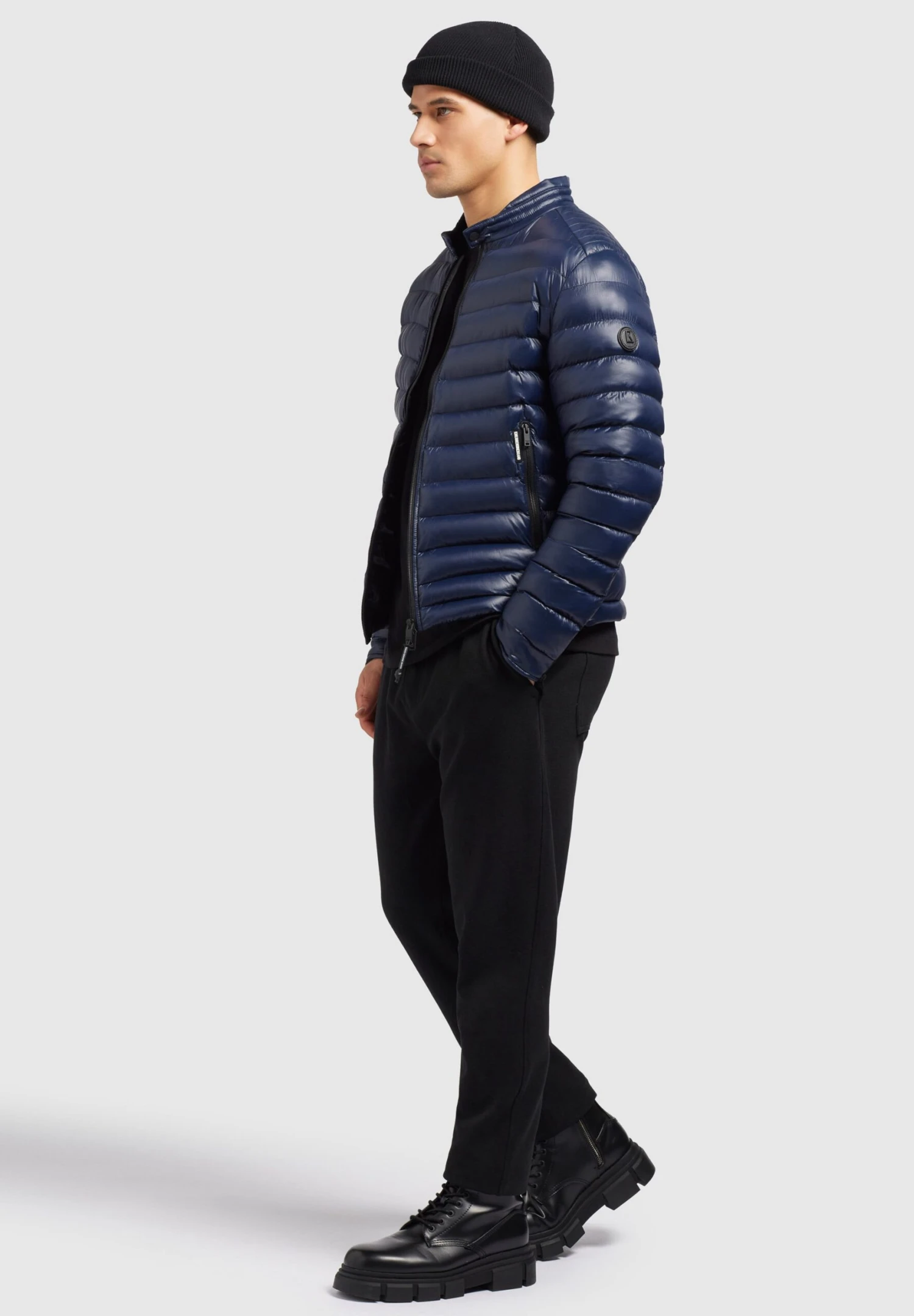 Khujo Joko ShinyGiacca InvernaleDunkelblau Uomo Giacche KH122T0G2-K11 6 Khujo Joko ShinyGiacca InvernaleDunkelblau Uomo Giacche KH122T0G2-K11 - immagine 6