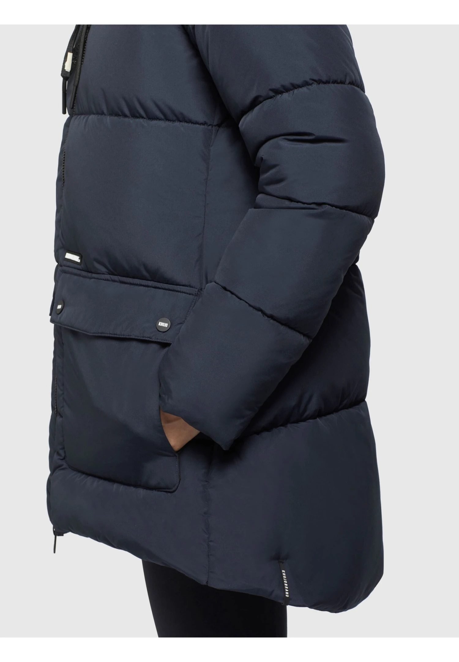 Khujo PheobeCappotto InvernaleSchwarzblau Donna Cappotti KH121U15N-K12 7 Khujo PheobeCappotto InvernaleSchwarzblau Donna Cappotti KH121U15N-K12 - immagine 7