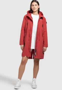 Khujo Adda - Parka - Rot -Vendite Khujo 4f6510cf224f4cb19be19cfab6f12646
