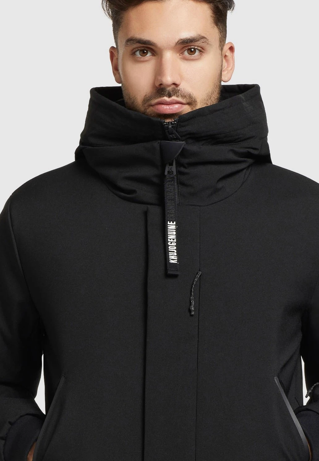 Khujo WayerGiacca InvernaleSchwarz Meliert Uomo Giacche KH122T0E1-Q11 5 Khujo WayerGiacca InvernaleSchwarz Meliert Uomo Giacche KH122T0E1-Q11 - immagine 5