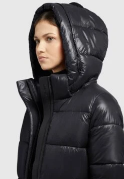 Khujo Saima ShinyCappotto InvernaleSchwarz Donna Cappotti KH121U1C0-Q11 -Vendite Khujo 5022d1b0d3604f53a5750b3147d2eec7