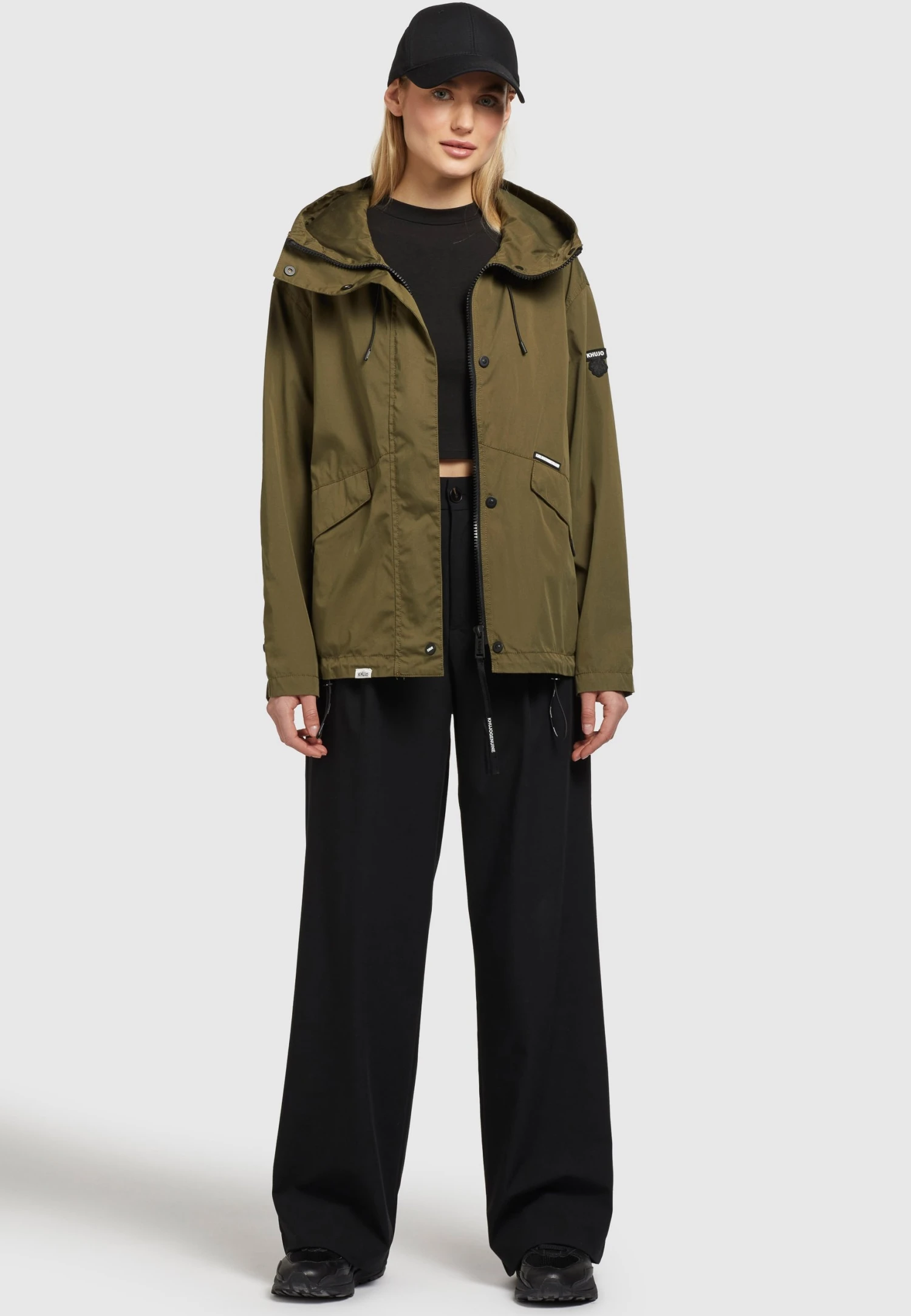 Khujo FripsGiacca Da Mezza StagioneDunkeloliv Donna Giacche E Blazer KH121G0DE-N11 2 Khujo FripsGiacca Da Mezza StagioneDunkeloliv Donna Giacche E Blazer KH121G0DE-N11 - immagine 2