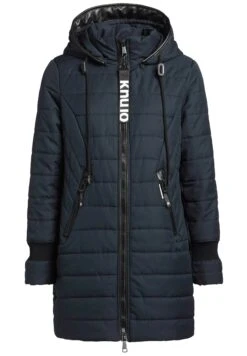 Khujo Shine2 StructuredCappotto InvernaleDunkelblau Donna Cappotti KH121U11H-K11 -Vendite Khujo 518a5cd1293a4431b20465b7aed62e31