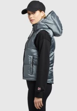 Khujo InnaSmanicatoGraublau Donna Giacche E Blazer KH121U1BS-K11 -Vendite Khujo 555736ef17ef403aab08c5b7b5efde84