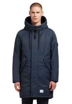 Khujo HantCappotto InvernaleDunkelblau Uomo Cappotti KH122T0FY-K11 -Vendite Khujo 55a4baa7517842399340a75ddeb0bfea