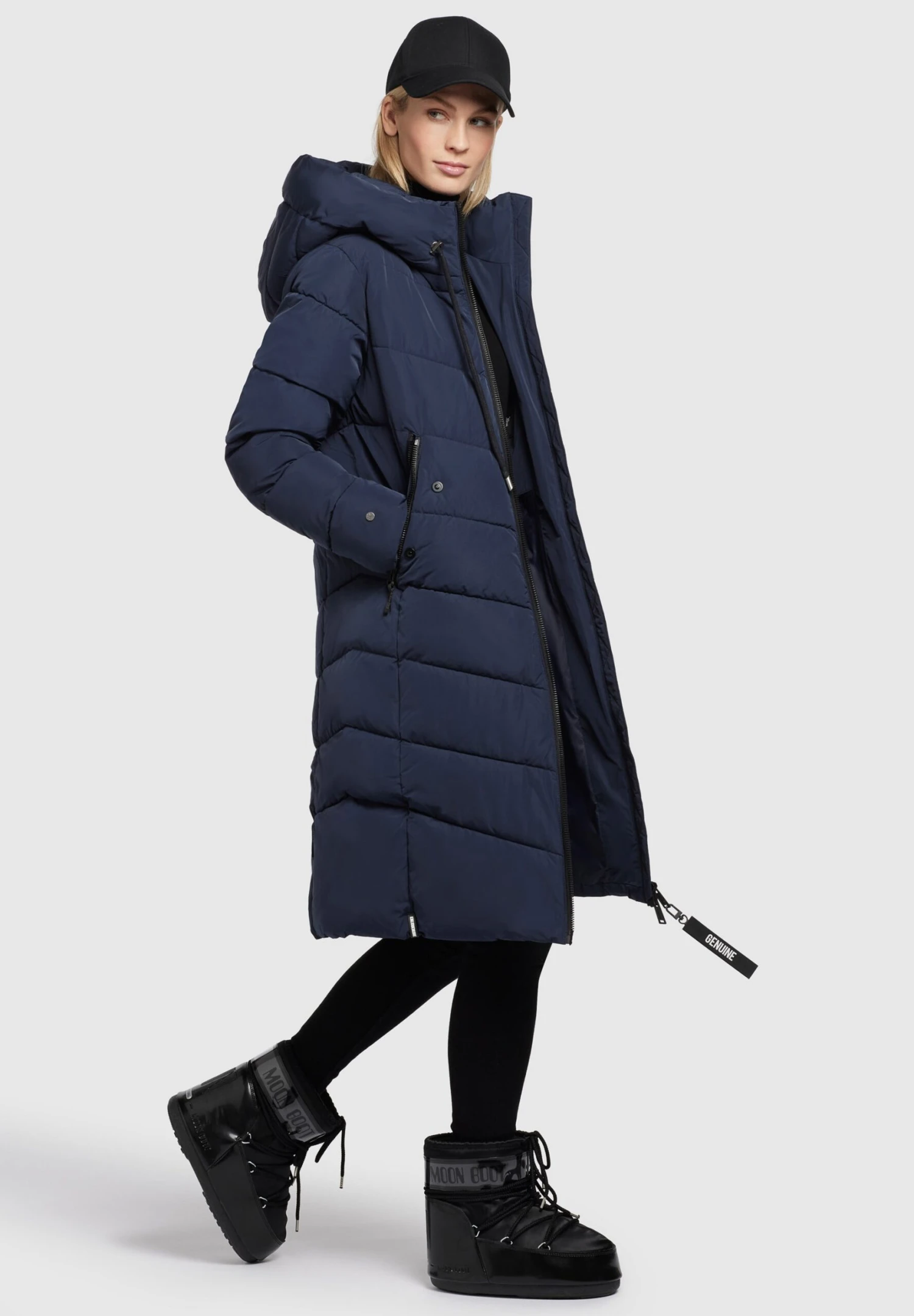 Khujo KlaydCappotto InvernaleDunkelblau Donna Cappotti KH121U14O-K11 6 Khujo KlaydCappotto InvernaleDunkelblau Donna Cappotti KH121U14O-K11 - immagine 6