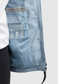 Khujo CaimaParkaHellblau Donna Cappotti KH121U12W-K11 -Vendite Khujo 5816aee56abd4ee2909c4c225c8637b8