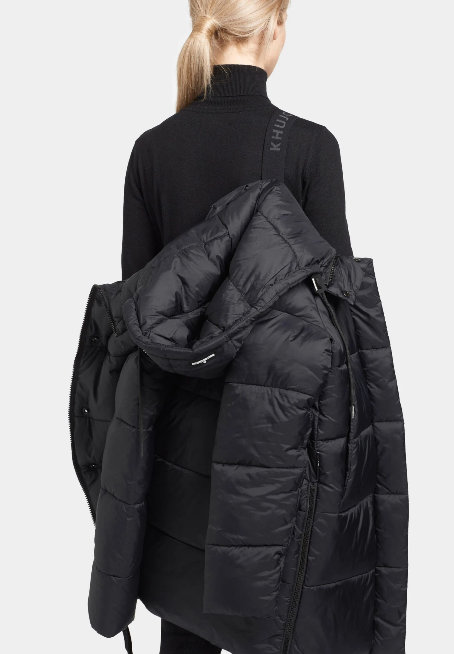 Khujo NidaleeCappotto InvernaleSchwarz Donna Cappotti KH121U0YM-Q11 6 Khujo NidaleeCappotto InvernaleSchwarz Donna Cappotti KH121U0YM-Q11 - immagine 6