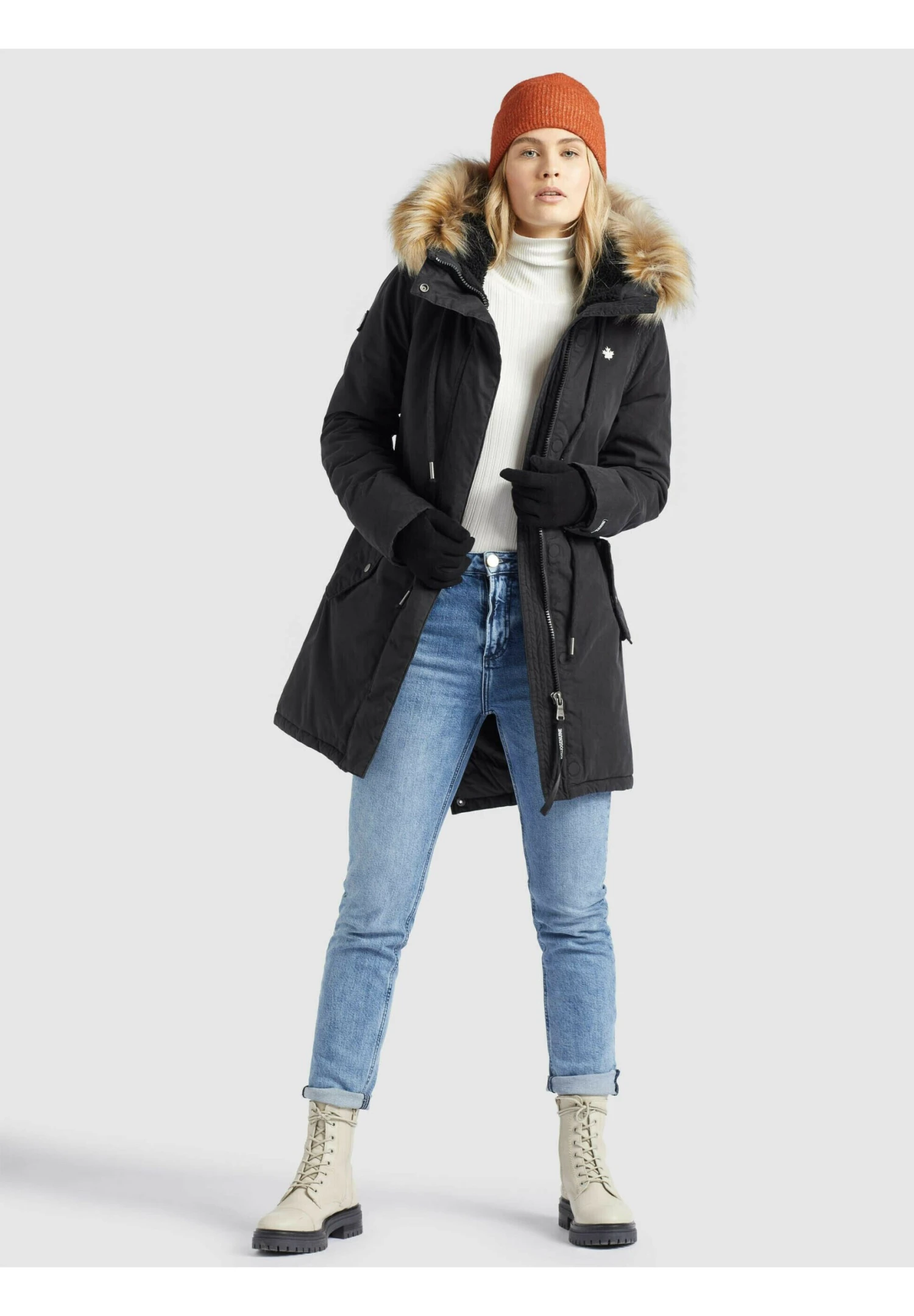 Khujo CodishCappotto InvernaleSchwarz Donna Cappotti KH121U0ZN-Q11 2 Khujo CodishCappotto InvernaleSchwarz Donna Cappotti KH121U0ZN-Q11 - immagine 2