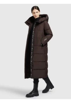 Khujo Soulani2Cappotto InvernaleDunkelbraun Donna Cappotti KH121U19Q-O11 -Vendite Khujo 5b32b46c812640628b6e814b683f7a7e