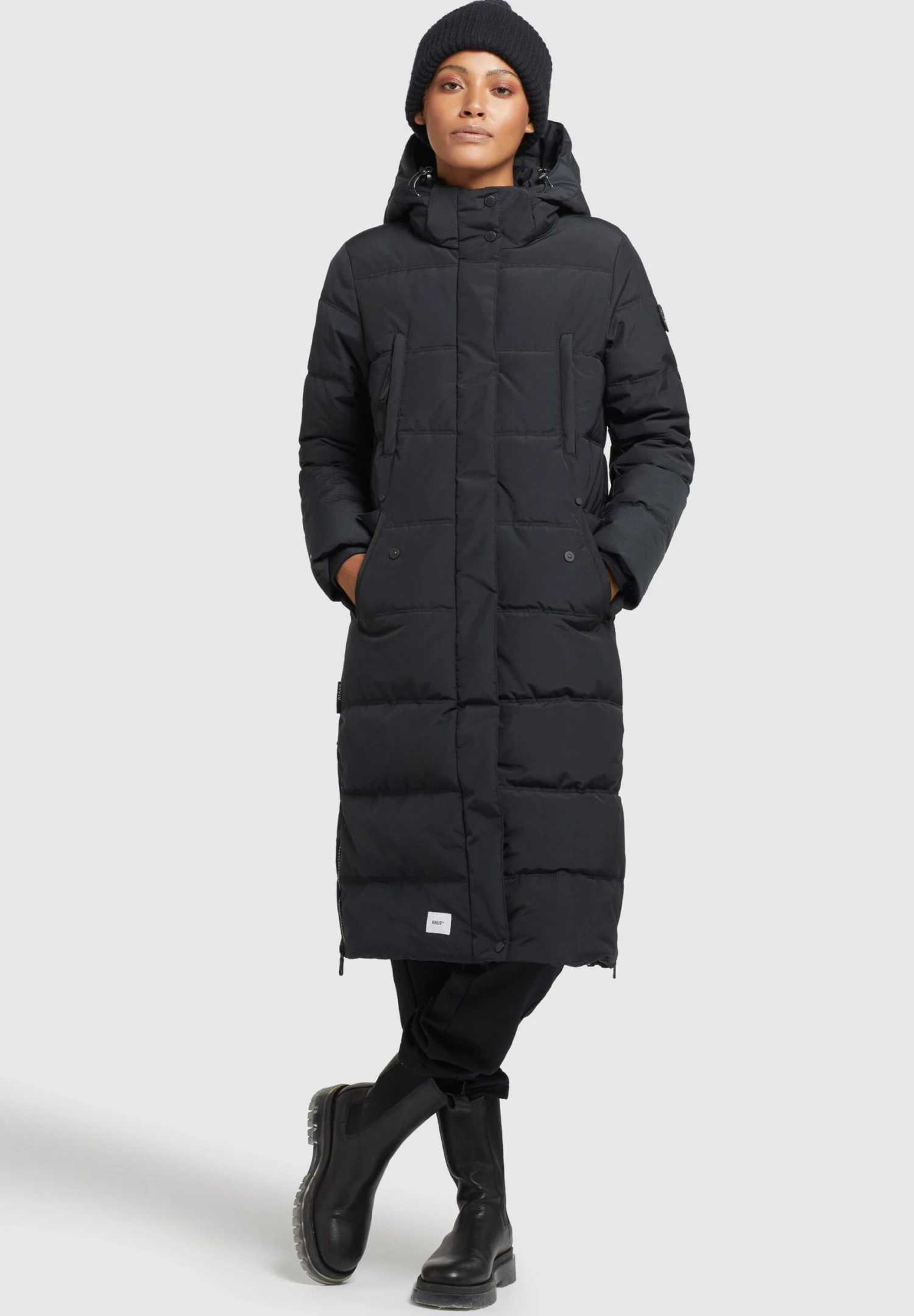 Khujo KleoCappotto InvernaleSchwarz Donna Cappotti KH121U15Q-Q11 2 Khujo KleoCappotto InvernaleSchwarz Donna Cappotti KH121U15Q-Q11 - immagine 2