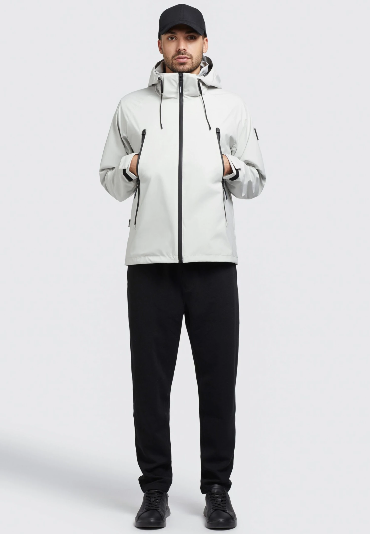 Khujo AdamImpermeabileHellgrau Uomo Giacche KH122T0EZ-C11 4 Khujo AdamImpermeabileHellgrau Uomo Giacche KH122T0EZ-C11 - immagine 4