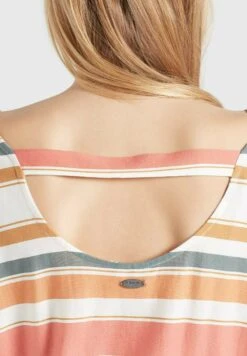 Khujo DoreenVestito LungoMehrfarbig Gestreift Donna Vestiti KH121C0DM-A12 -Vendite Khujo 5c55f1cac8f6466996bfc14ef83943ef