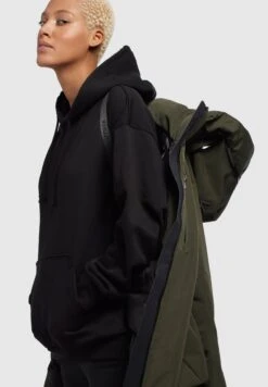 Khujo LofiCappotto InvernaleDunkelgrün Donna Cappotti KH121U1CX-M11 -Vendite Khujo 5c864695cd444bc2b8bf82e24bec13f5