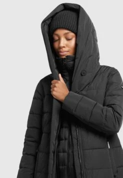 Khujo FloytCappotto InvernaleSchwarz Donna Cappotti KH121U14F-Q11 -Vendite Khujo 5e31ff3a35d14f85a93dead415e1daf4