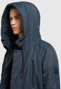 Khujo HantCappotto InvernaleDunkelblau Uomo Cappotti KH122T0FY-K11 -Vendite Khujo 5f047224e2994b4b9758ab2b4950e858