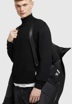 Khujo CarlCappotto InvernaleSchwarz Meliert Uomo Cappotti KH122T0DH-Q11 -Vendite Khujo 5f49a2802fd04dcaa87e2f0c17a7a96a