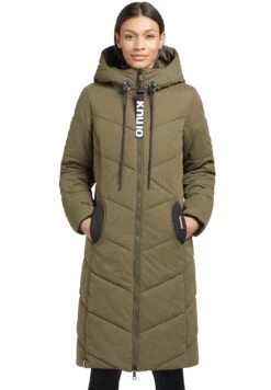 Khujo Aribay2 PeachedCappotto InvernaleKhaki Grün Donna Cappotti KH121U148-N11 -Vendite Khujo 5f5c024aa5ad494e9860920355b39e2c