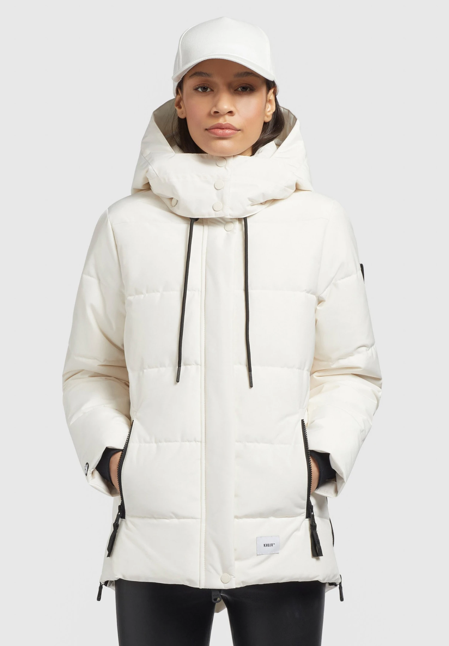 Khujo CineCappotto InvernaleNaturweiß Donna Cappotti KH121U1BT-A11 1 Khujo CineCappotto InvernaleNaturweiß Donna Cappotti KH121U1BT-A11