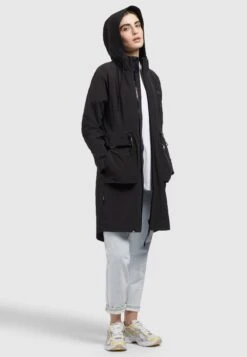 Khujo Levane - Impermeabile - Schwarz -Vendite Khujo 5fb7a80b60034ae29d52fda58293abd6