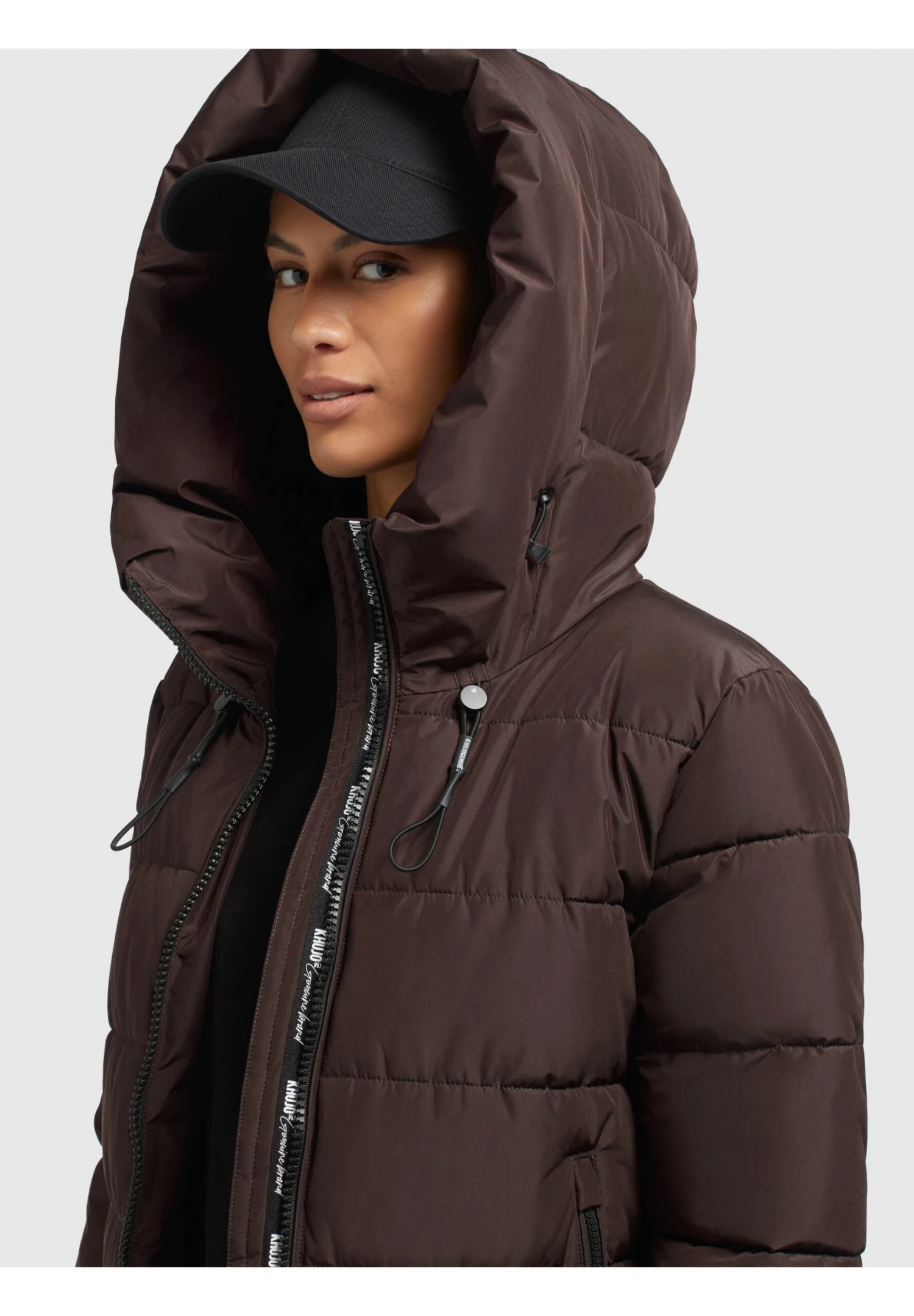 Khujo Jilias3 - Cappotto Invernale - Dunkelbraun 7 Khujo Jilias3 - Cappotto Invernale - Dunkelbraun - immagine 7