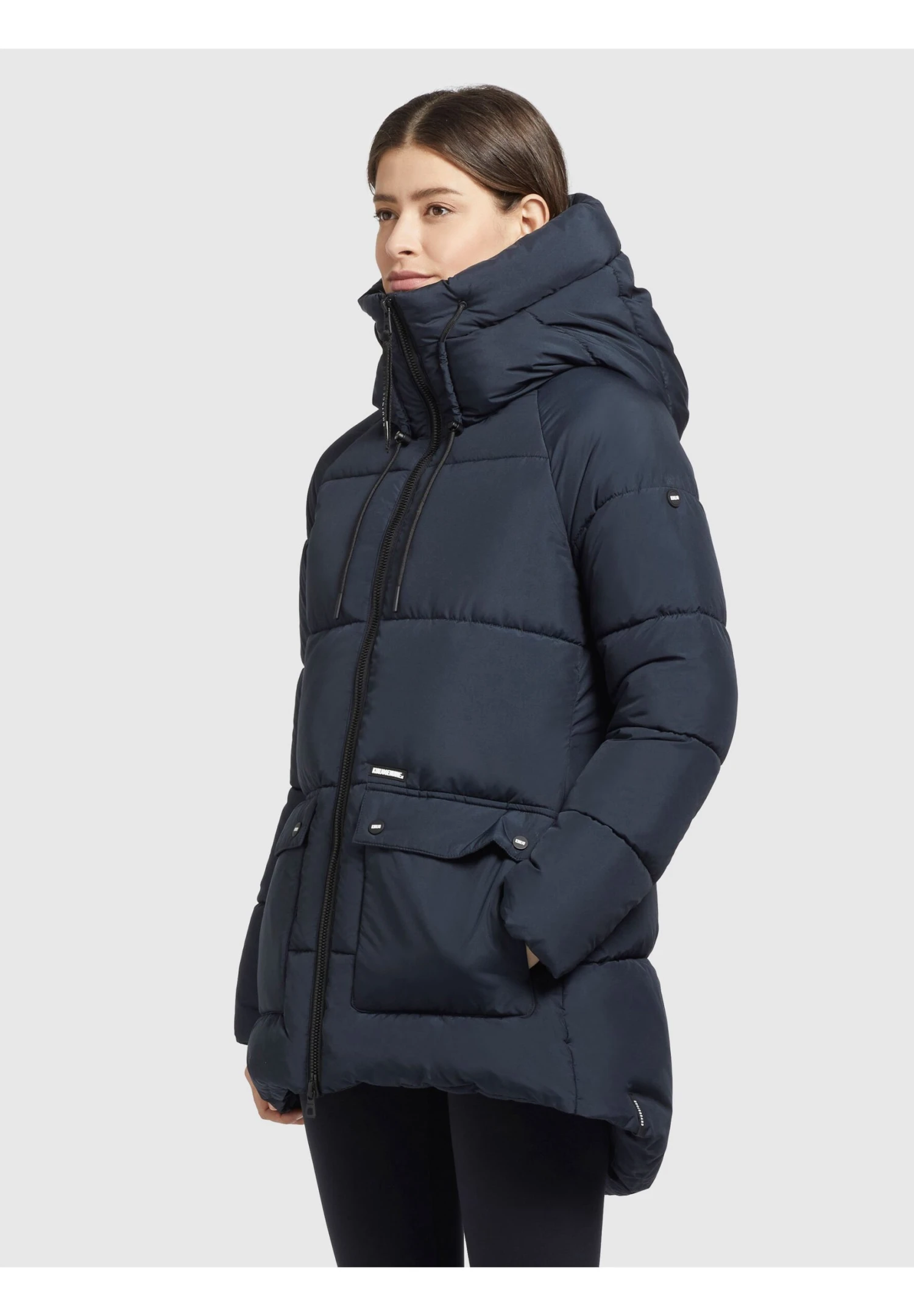 Khujo PheobeCappotto InvernaleSchwarzblau Donna Cappotti KH121U15N-K12 5 Khujo PheobeCappotto InvernaleSchwarzblau Donna Cappotti KH121U15N-K12 - immagine 5