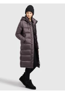 Khujo JulinaCappotto InvernaleTaupe Donna Cappotti KH121U1BF-B11 -Vendite Khujo 61a8c5002d574aa38ee032dd32ea83cd