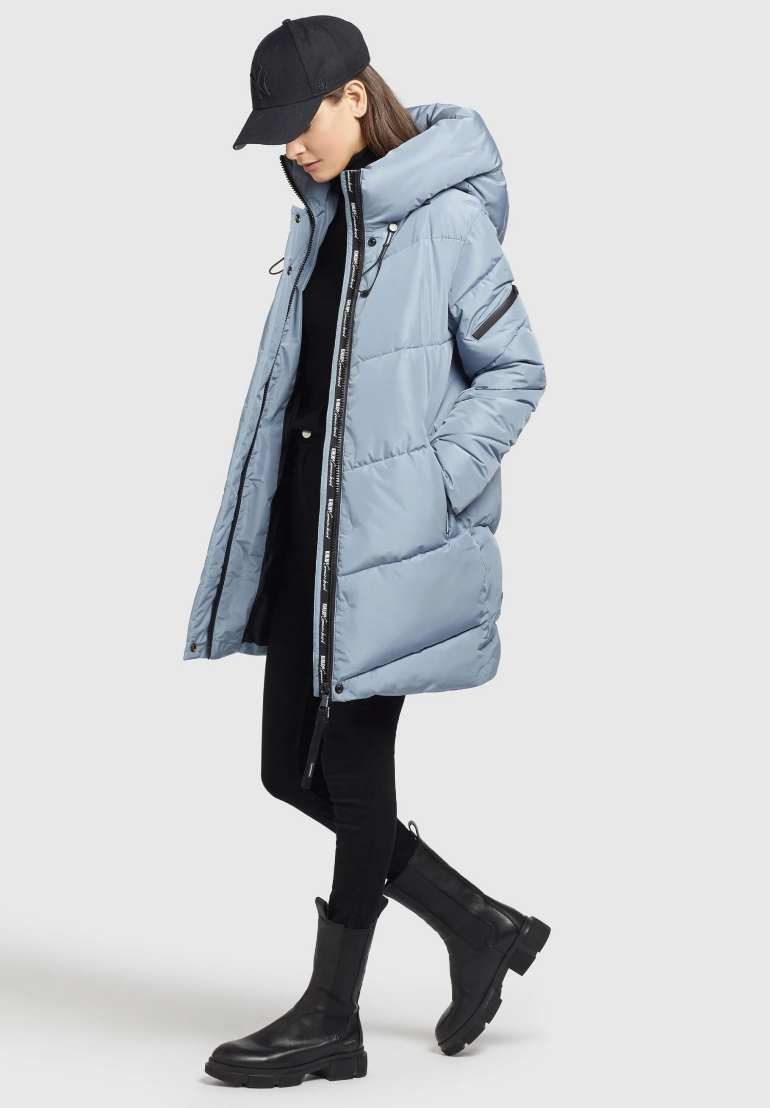 Khujo Jordis 4Cappotto InvernaleHellblau Donna Cappotti KH121U14D-K11 7 Khujo Jordis 4Cappotto InvernaleHellblau Donna Cappotti KH121U14D-K11 - immagine 7