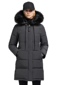 Khujo Tilda Cappotto InvernaleDunkelgrau Donna Cappotti KH121U1BH-C11 -Vendite Khujo 646d351b6180436a918e0a8273bdefc1