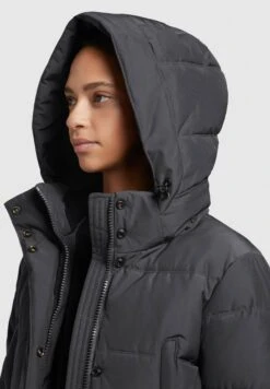 Khujo KleoCappotto InvernaleDunkelgrau Donna Cappotti KH121U15Q-C11 -Vendite Khujo 65065cc619ba44949af315f9becbd370