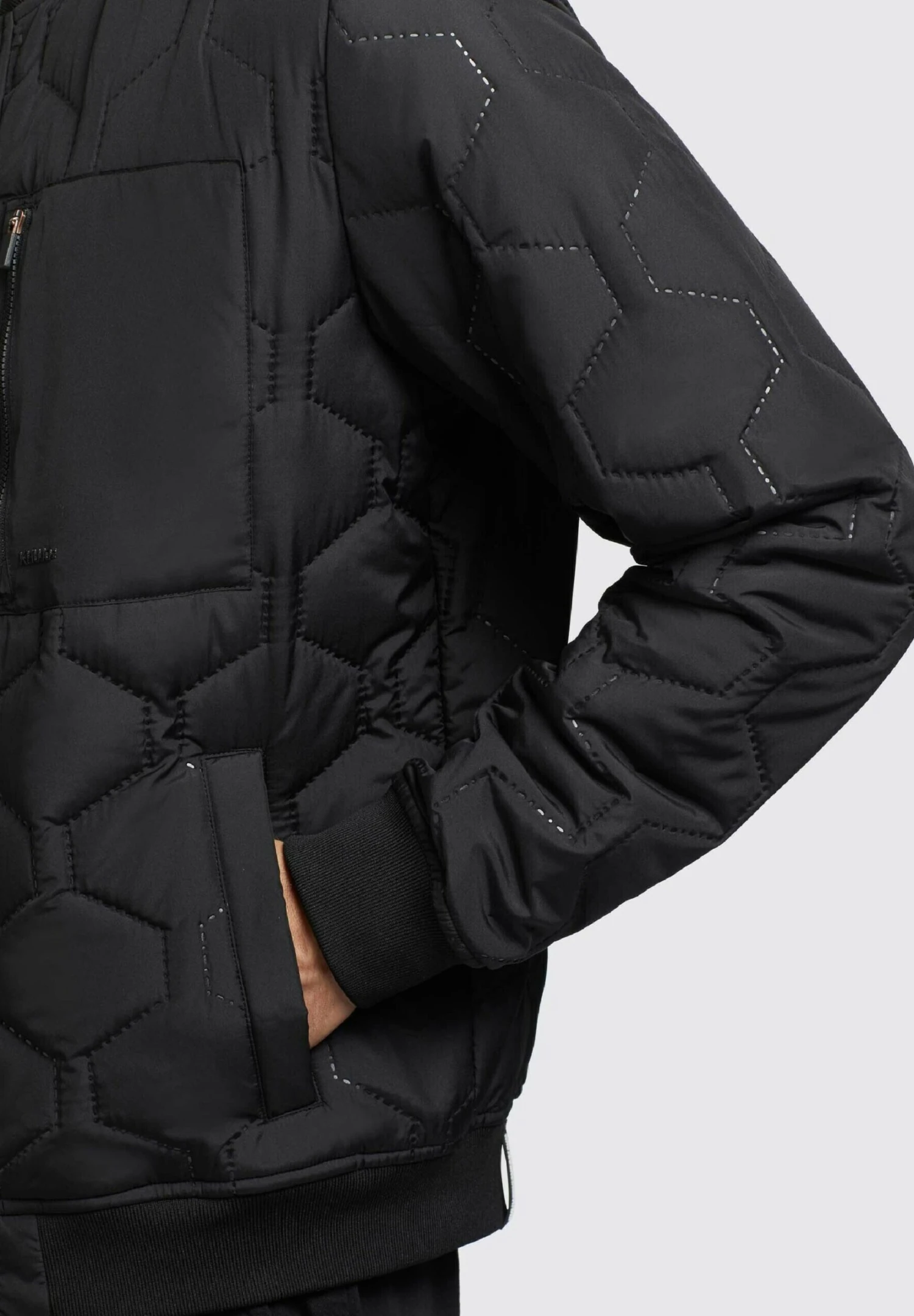 Khujo CarlsonGiacca Da Mezza StagioneSchwarz Uomo Giacche KH122T0ES-Q11 7 Khujo CarlsonGiacca Da Mezza StagioneSchwarz Uomo Giacche KH122T0ES-Q11 - immagine 7