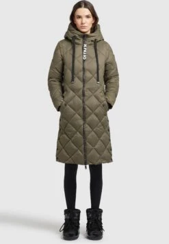 Khujo LennjaCappotto InvernaleKhaki Donna Cappotti KH121U15X-N11 -Vendite Khujo 65e5cc54efd8406181815321c1bfcb0c
