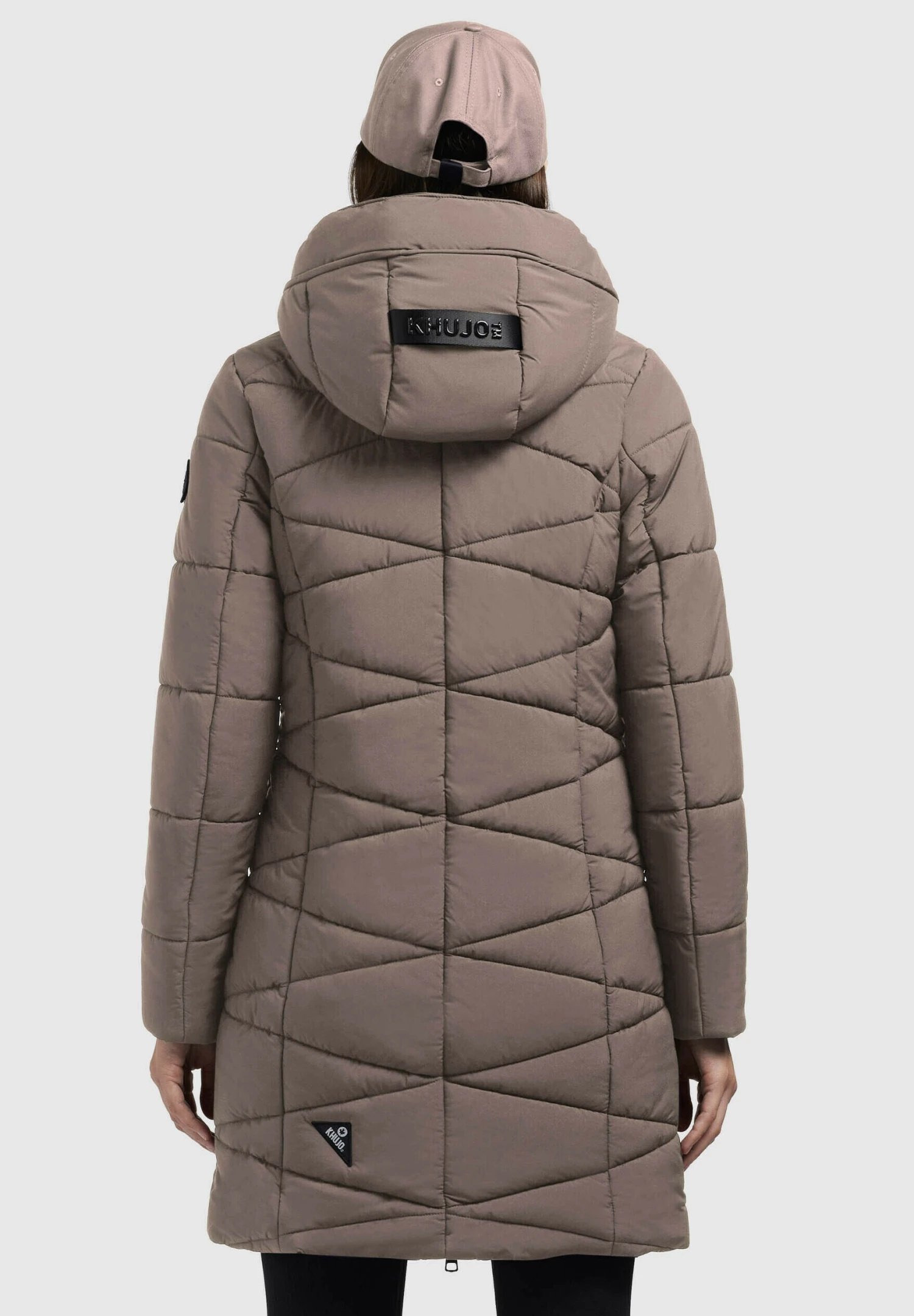 Khujo Fitt2 LightCappotto InvernaleTaupe Donna Cappotti KH121U1DB-C11 3 Khujo Fitt2 LightCappotto InvernaleTaupe Donna Cappotti KH121U1DB-C11 - immagine 3