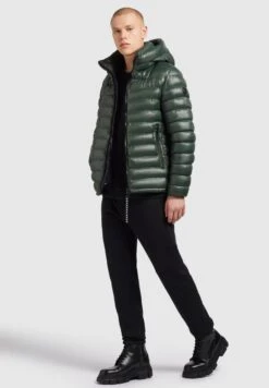 Khujo Tidom ShinyGiacca InvernaleDunkelgrün Uomo Giacche KH122T0G7-M11 -Vendite Khujo 67814966af1848f082c6249306395ba2