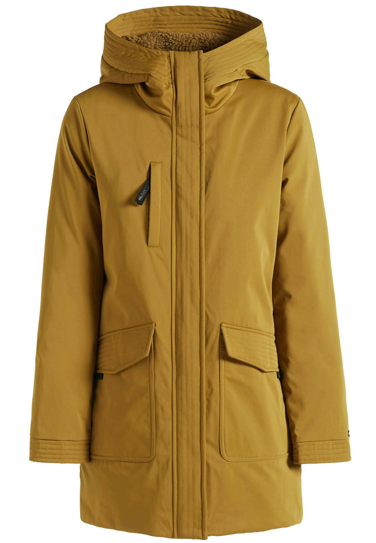 Khujo NovaCappotto InvernaleCurry Donna Cappotti KH121U10A-E11 7 Khujo NovaCappotto InvernaleCurry Donna Cappotti KH121U10A-E11 - immagine 7