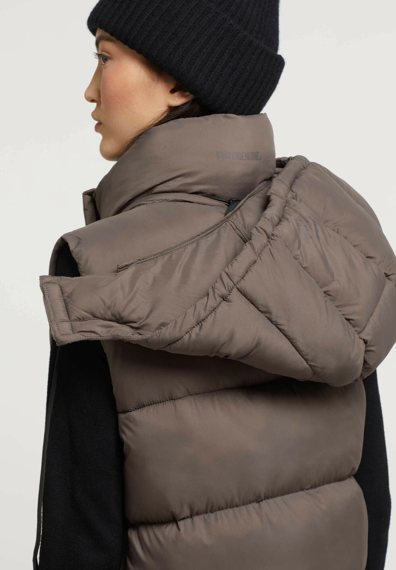 Khujo Eden MattSmanicatoTaupe Donna Giacche E Blazer KH121G0DP-B11 5 Khujo Eden MattSmanicatoTaupe Donna Giacche E Blazer KH121G0DP-B11 - immagine 5