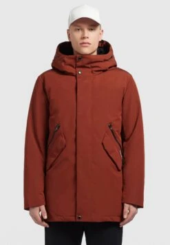 Khujo Reach - Cappotto Invernale - Rotbraun