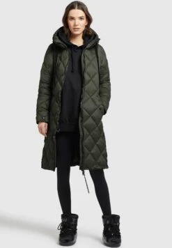 Khujo LennjaCappotto InvernaleDunkelgrün Donna Cappotti KH121U15X-M11 -Vendite Khujo 69dd5e5a0188450197979a260725c31d