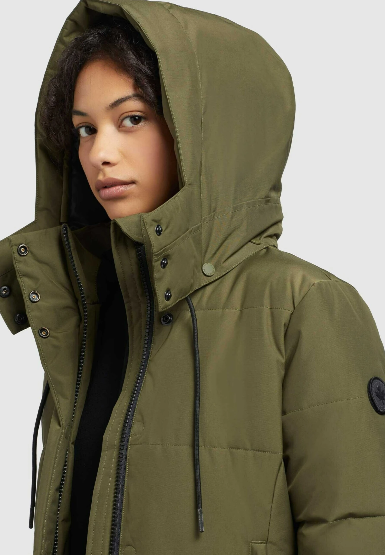 Khujo ViolaCappotto InvernaleOliv Donna Cappotti KH121U1AL-N11 4 Khujo ViolaCappotto InvernaleOliv Donna Cappotti KH121U1AL-N11 - immagine 4