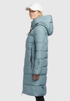 Khujo Jilias4Cappotto InvernaleBlaugrau Hell Donna Cappotti KH121U1D4-K11 -Vendite Khujo 6c2aac4527e6445eb5621a47a38f8325