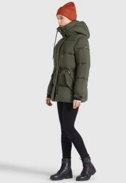 Khujo LevianiCappotto InvernaleOliv Donna Cappotti KH121U10B-M11 -Vendite Khujo 6c715dc0c96245b48308b86eb29520bc
