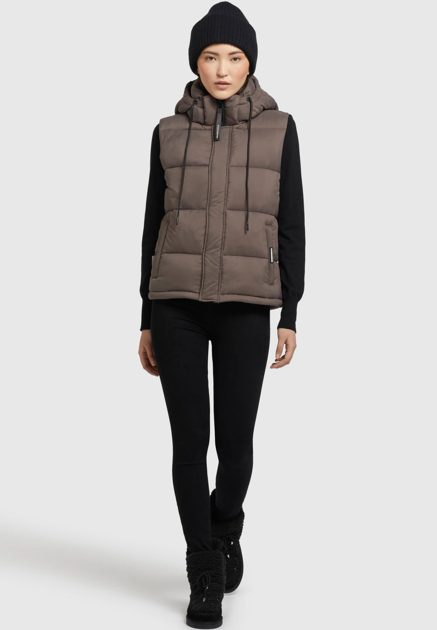 Khujo Eden MattSmanicatoTaupe Donna Giacche E Blazer KH121G0DP-B11 2 Khujo Eden MattSmanicatoTaupe Donna Giacche E Blazer KH121G0DP-B11 - immagine 2