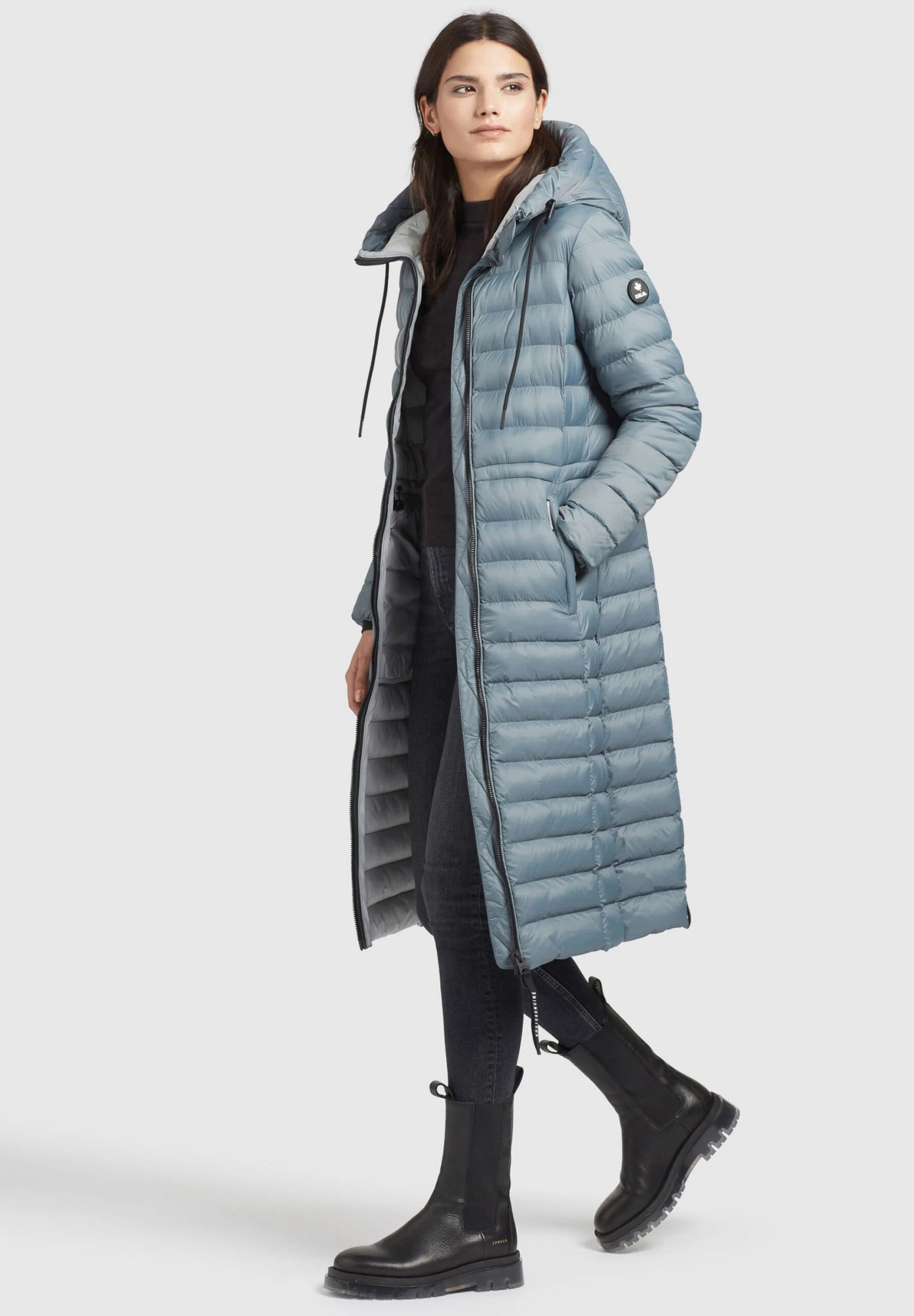 Khujo Mimi Shine - Cappotto Invernale - Blaugrau 2 Khujo Mimi Shine - Cappotto Invernale - Blaugrau - immagine 2