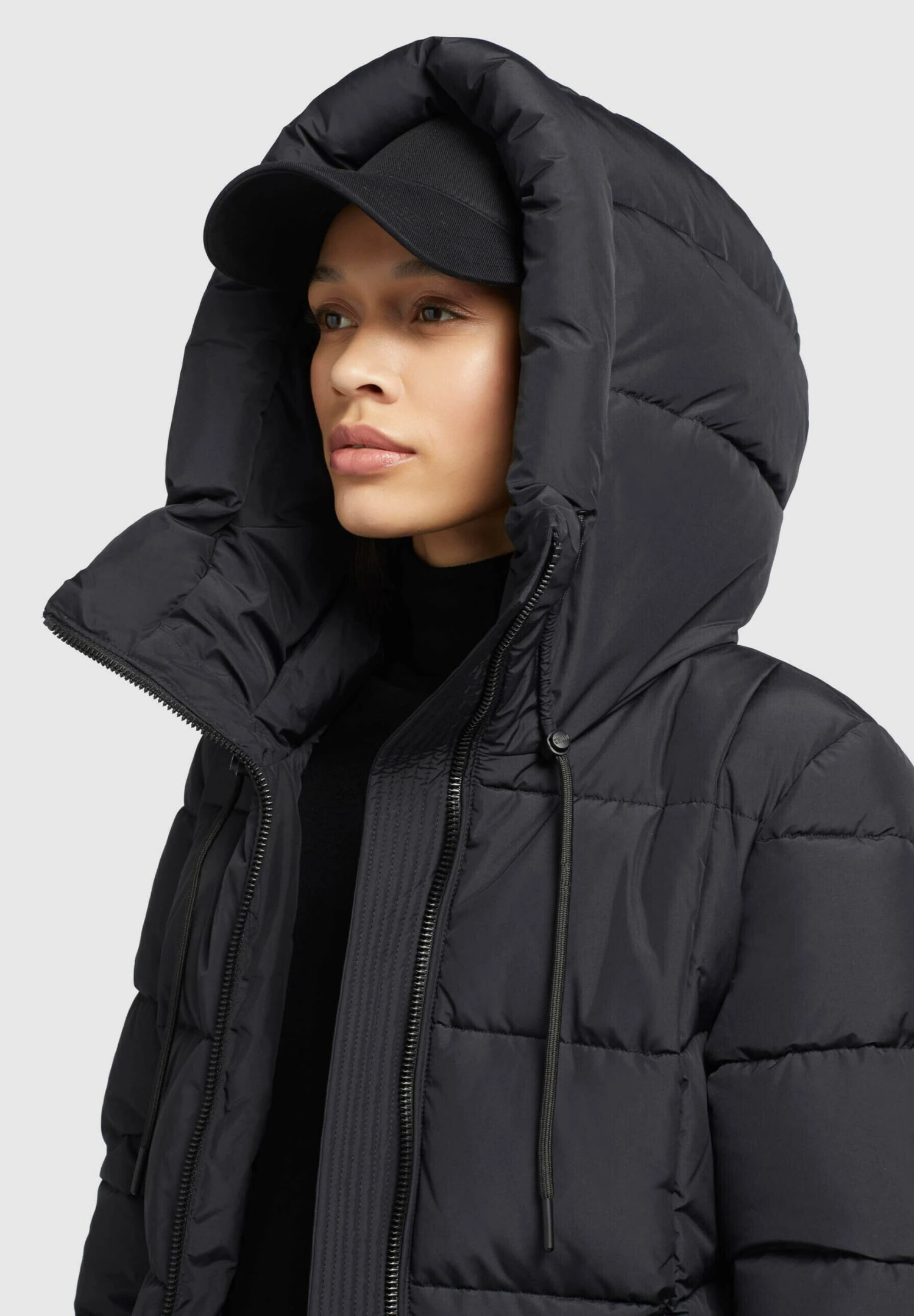 Khujo DeriaCappotto InvernaleSchwarz Donna Cappotti KH121U1CI-Q11 4 Khujo DeriaCappotto InvernaleSchwarz Donna Cappotti KH121U1CI-Q11 - immagine 4