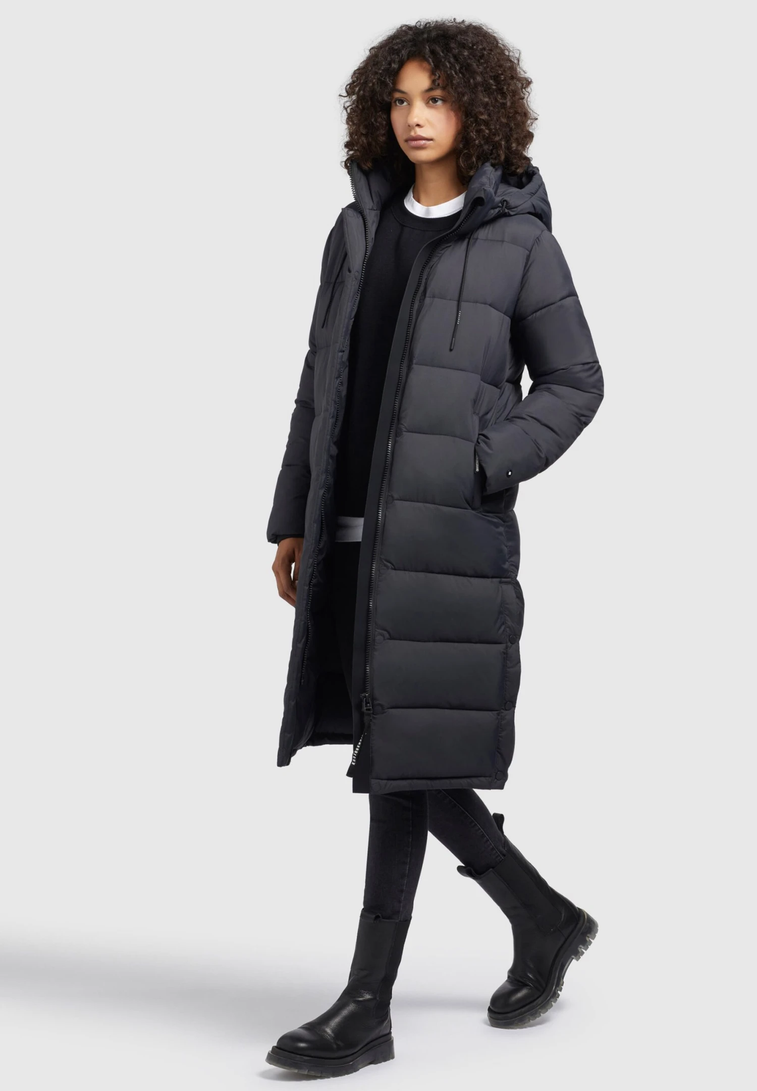 Khujo Julina2 MattCappotto InvernaleGrau Donna Cappotti KH121U1AF-C11 2 Khujo Julina2 MattCappotto InvernaleGrau Donna Cappotti KH121U1AF-C11 - immagine 2