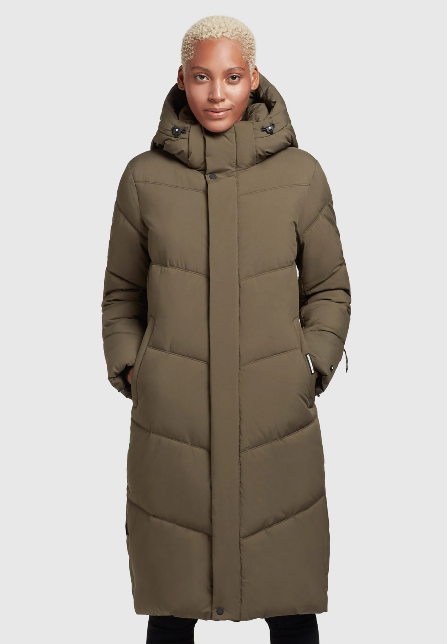 Khujo Torino2Cappotto InvernaleKhaki Grün Donna Cappotti KH121U14V-N11 1 Khujo Torino2Cappotto InvernaleKhaki Grün Donna Cappotti KH121U14V-N11