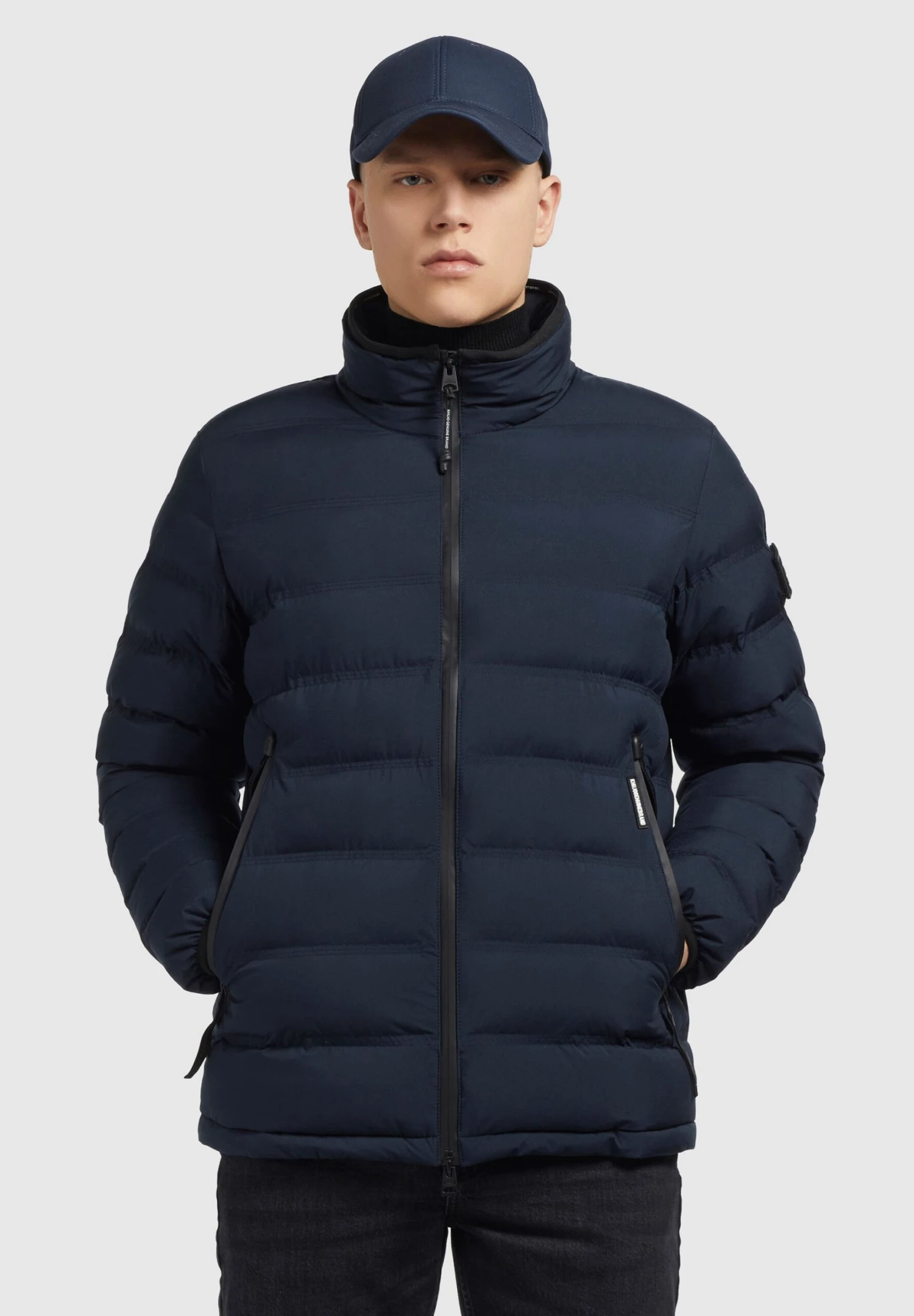 Khujo Jacke Hagen Matt - Giacca Invernale - Dunkelblau 1 Khujo Jacke Hagen Matt - Giacca Invernale - Dunkelblau