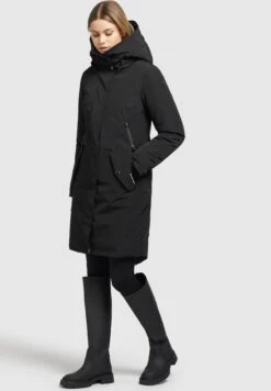 Khujo CharlynCappotto InvernaleSchwarz Donna Cappotti KH121U155-Q11 -Vendite Khujo 728ea0f3efb04a9fba1e56d29a55d64d