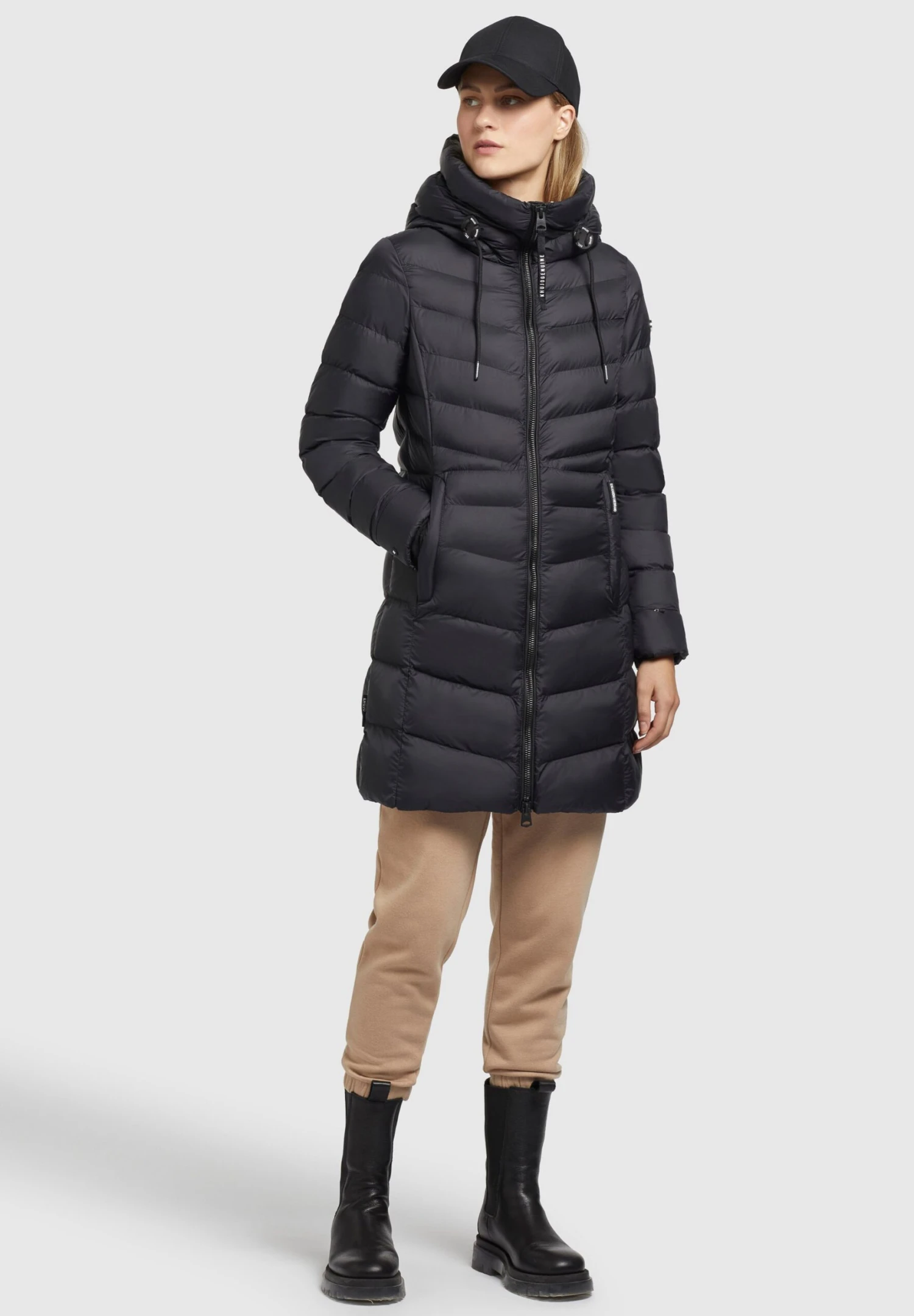 Khujo Tuhani SoftCappotto InvernaleSchwarz Donna Cappotti KH121U17P-Q11 2 Khujo Tuhani SoftCappotto InvernaleSchwarz Donna Cappotti KH121U17P-Q11 - immagine 2