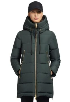 Khujo SiskaCappotto InvernaleDunkelgrün Donna Cappotti KH121U1AA-M11 -Vendite Khujo 73da13ea26f64d42b17f29a041f39d14